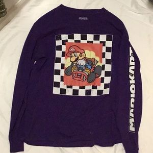 Aesthetic trendy Mario long sleeve tshirt